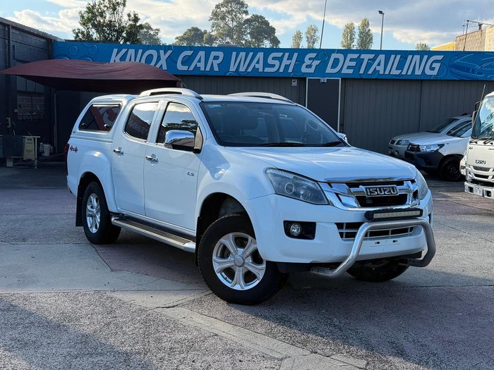 2016 Isuzu D-MAX LS-Terrain MY15.5 4X4 Dual Range Splash White