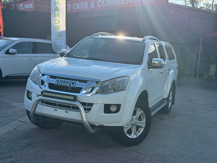 2016 Isuzu D-MAX LS-Terrain MY15.5 4X4 Dual Range Splash White
