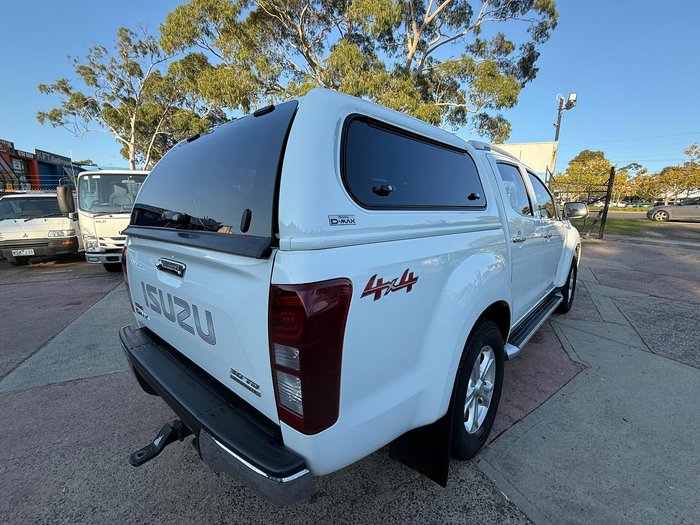 2016 Isuzu D-MAX LS-Terrain MY15.5 4X4 Dual Range Splash White