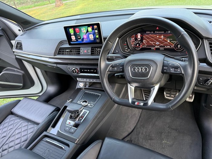 2019 Audi SQ5 FY MY19 Four Wheel Drive Glacier White