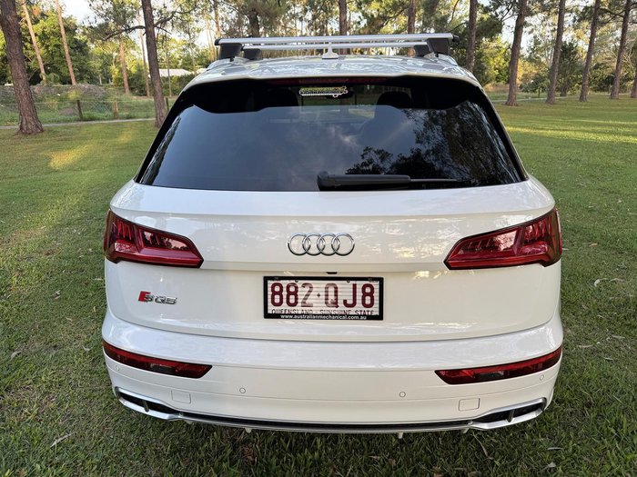 2019 Audi SQ5 FY MY19 Four Wheel Drive Glacier White