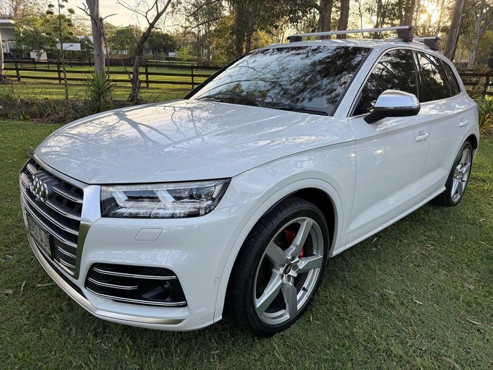2019 Audi SQ5 FY MY19 Four Wheel Drive Glacier White