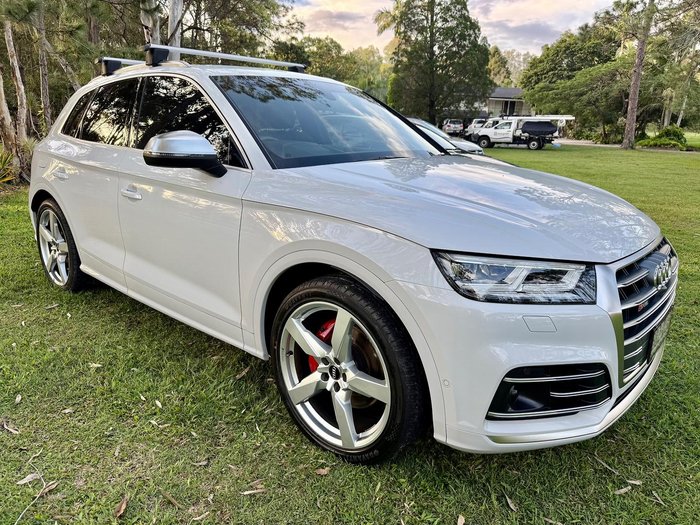 2019 Audi SQ5 FY MY19 Four Wheel Drive Glacier White