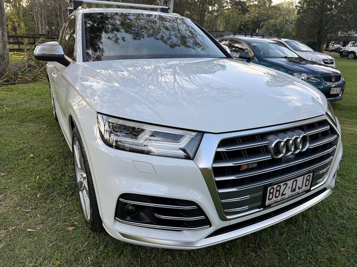 2019 Audi SQ5 FY MY19 Four Wheel Drive Glacier White