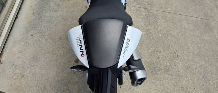 2024 CFMOTO 450 NK WHITE