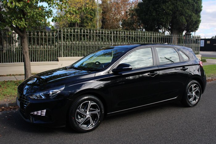 2023 Hyundai i30 PD.V4 MY23 Abyss Black