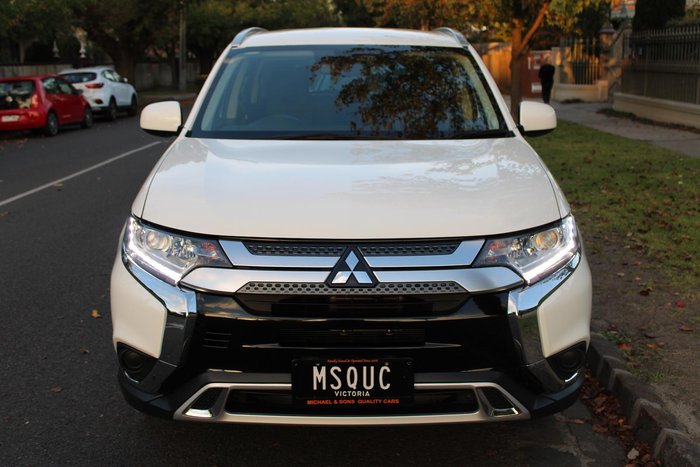 2019 Mitsubishi Outlander ES ZL MY20 White