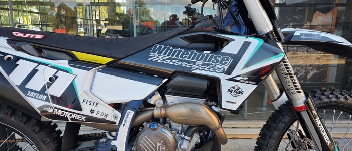 2024 HUSQVARNA FC250 WHITE