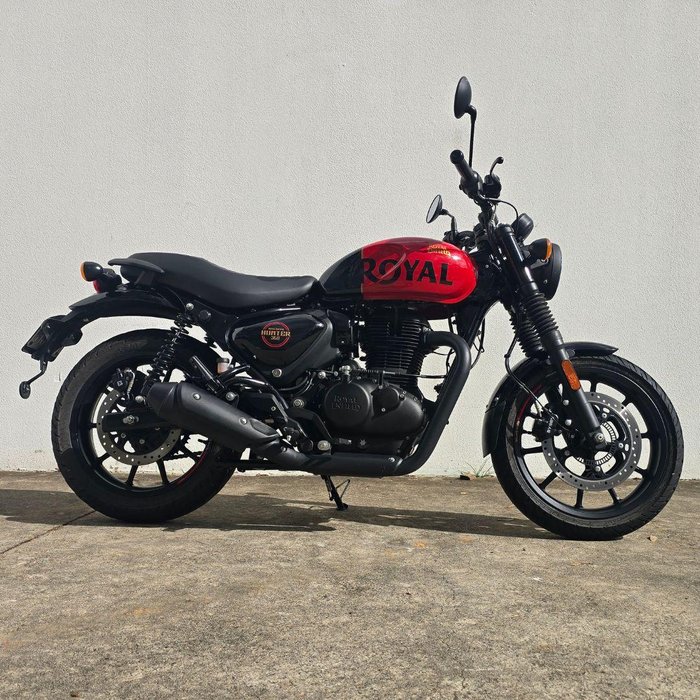2022 Royal Enfield Hunter 350 Hunter Red