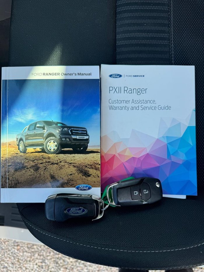 2017 Ford Ranger XLT PX MkII MY18 4X4 Dual Range Cool White