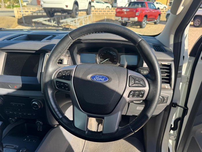 2017 Ford Ranger XLT PX MkII MY18 4X4 Dual Range Cool White