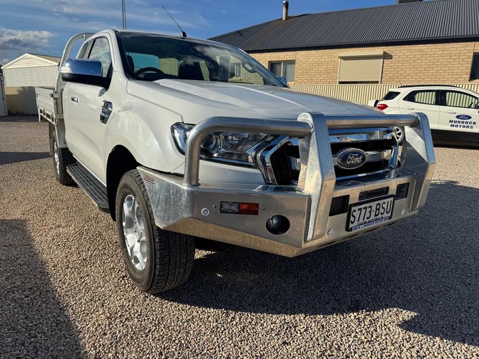 2017 Ford Ranger XLT PX MkII MY18 4X4 Dual Range Cool White