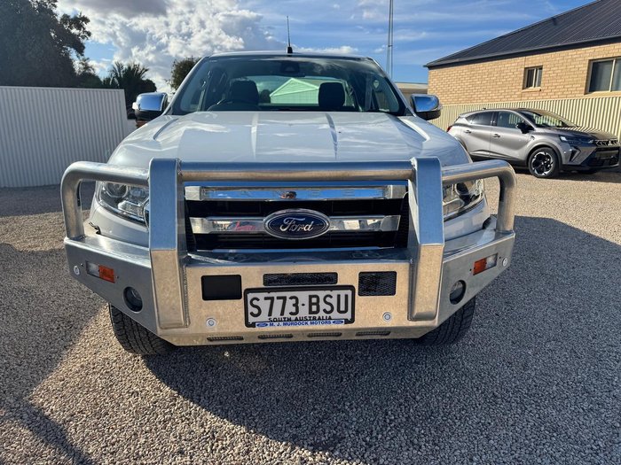 2017 Ford Ranger XLT PX MkII MY18 4X4 Dual Range Cool White