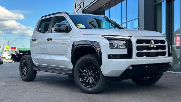 2026 Mitsubishi Triton GSR MV MY26 4X4 Dual Range White Diamond