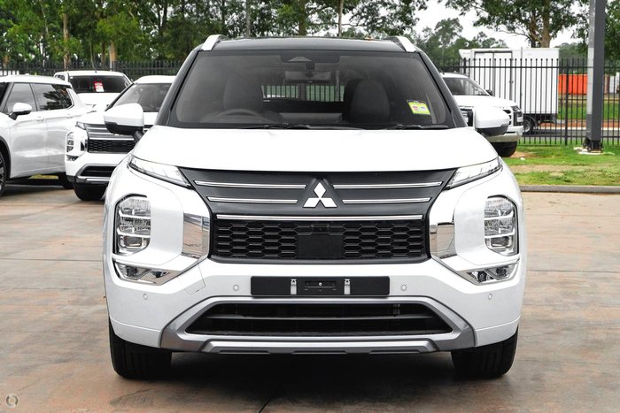 2025 Mitsubishi Outlander Exceed Tourer ZM MY25 AWD White Diamond with Black Mica Roof