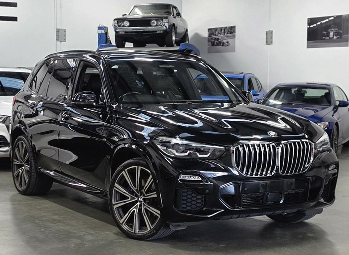 2018 BMW X5 xDrive30d G05 4X4 Constant Black Sapphire