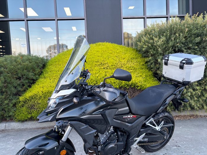 2018 Honda CB500X Black