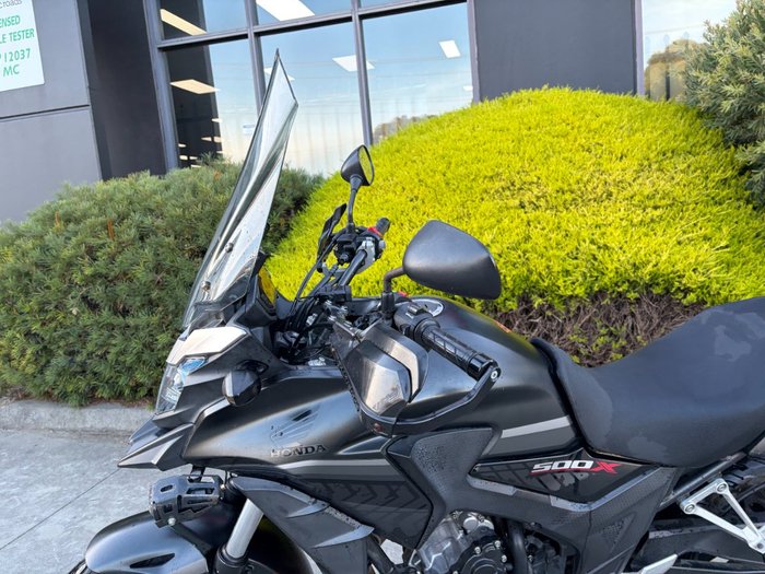 2018 Honda CB500X Black