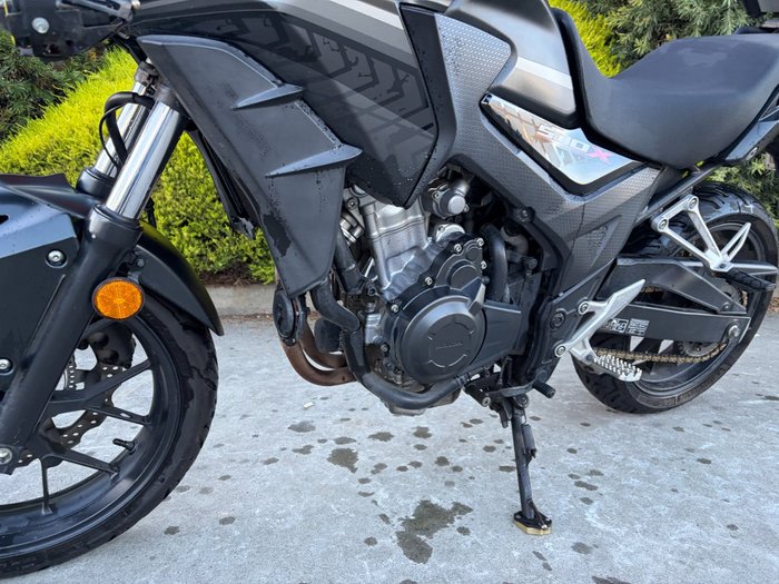 2018 Honda CB500X Black