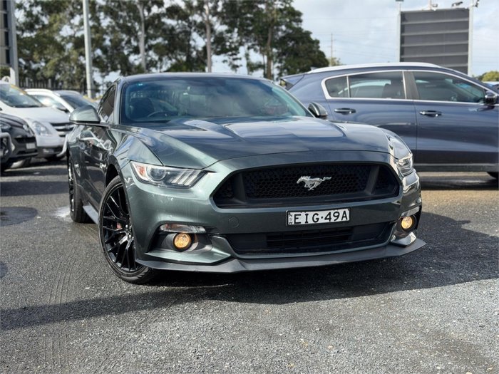 2015 FORD MUSTANG FASTBACK GT 5.0 V8 FM GREEN
