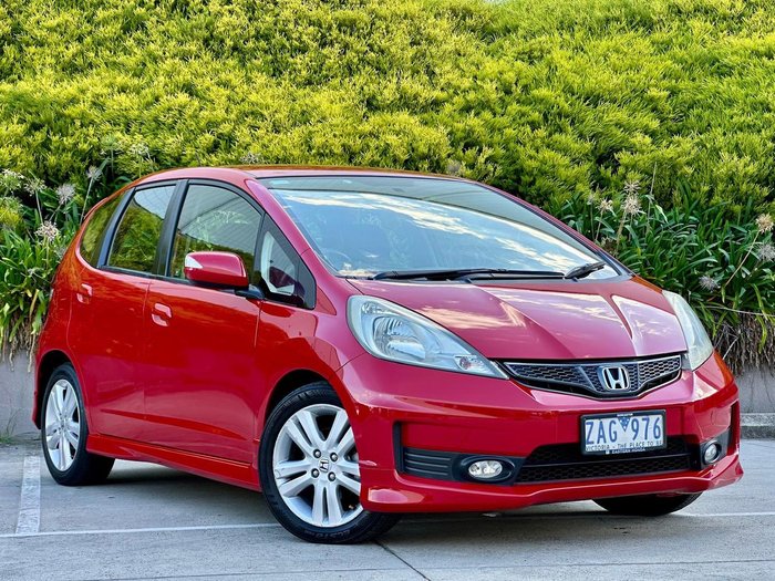 2012 Honda Jazz Vibe-S GE MY12 Milano Red