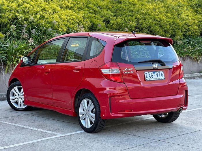 2012 Honda Jazz Vibe-S GE MY12 Milano Red