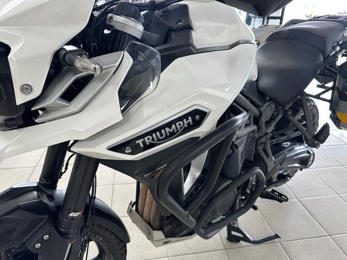 2016 Triumph Tiger Explorer XRT Tiger White