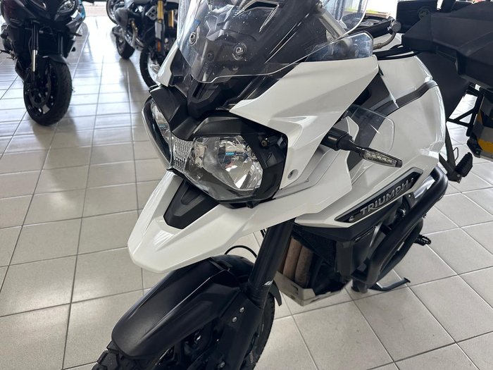2016 Triumph Tiger Explorer XRT Tiger White