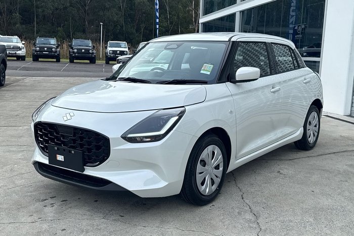 2026 Suzuki Swift Hybrid UZ Pure White (ZVR)