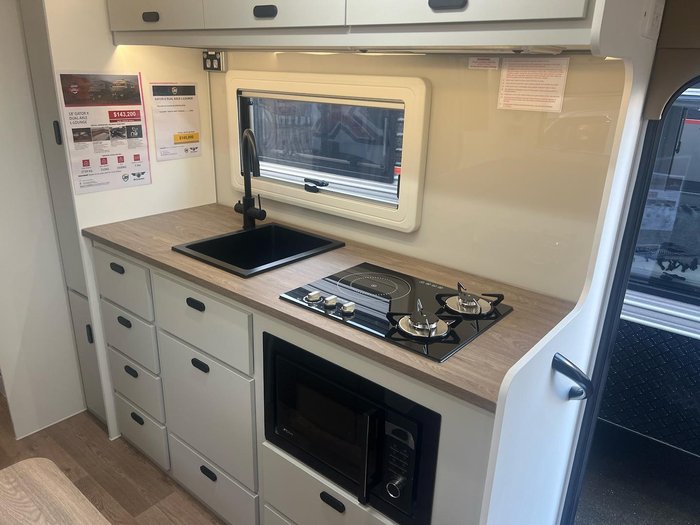 2026 JB Caravans Gator X 18'6 Front Door L Lounge