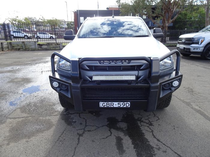 2021 Isuzu D-MAX SX MY21 4X4 Dual Range Mineral White