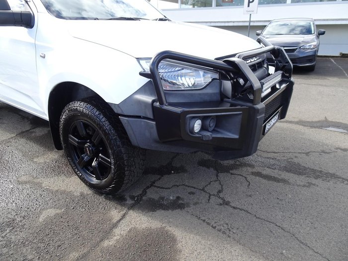 2021 Isuzu D-MAX SX MY21 4X4 Dual Range Mineral White