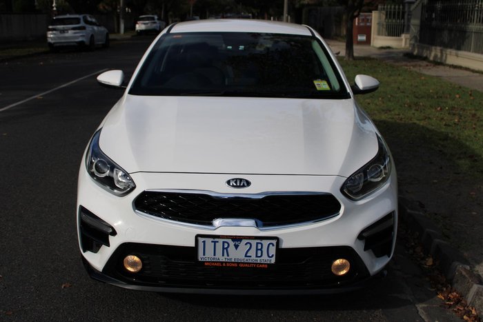 2021 Kia Cerato S BD MY21 Clear White