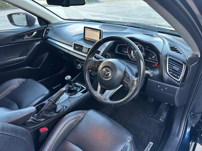 2014 Mazda 3 SP25 GT BM Series Deep Crystal Blue