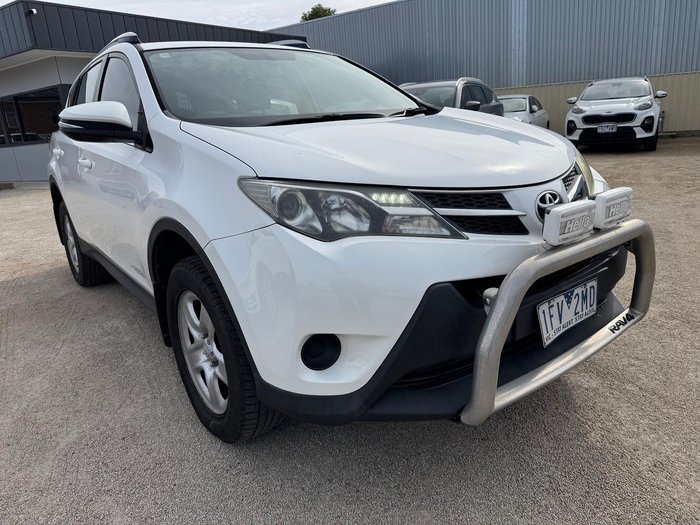 2015 Toyota RAV4 GX ALA49R MY14 AWD Glacier White