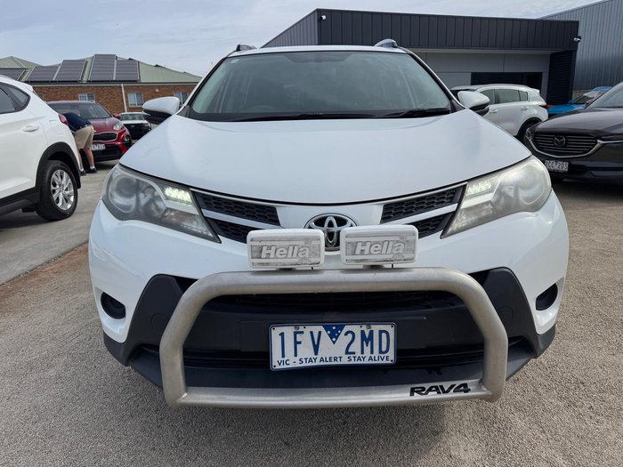 2015 Toyota RAV4 GX ALA49R MY14 AWD Glacier White