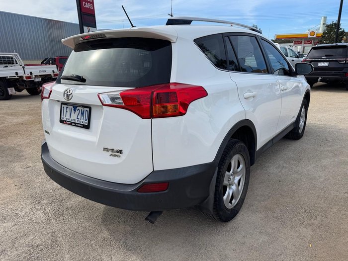2015 Toyota RAV4 GX ALA49R MY14 AWD Glacier White