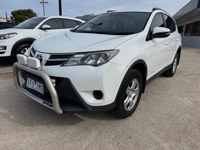 2015 Toyota RAV4 GX ALA49R MY14 AWD Glacier White