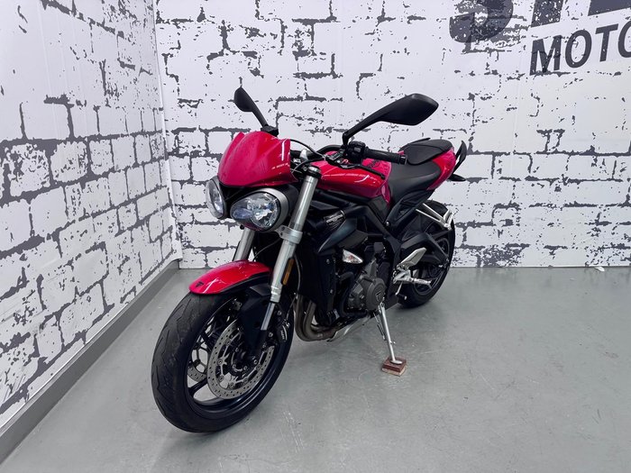 2018 Triumph Street Triple S Street Triple Red