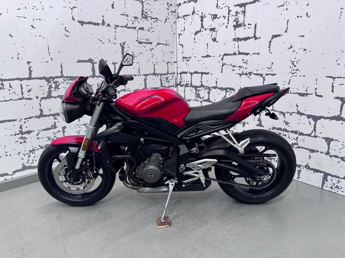 2018 Triumph Street Triple S Street Triple Red