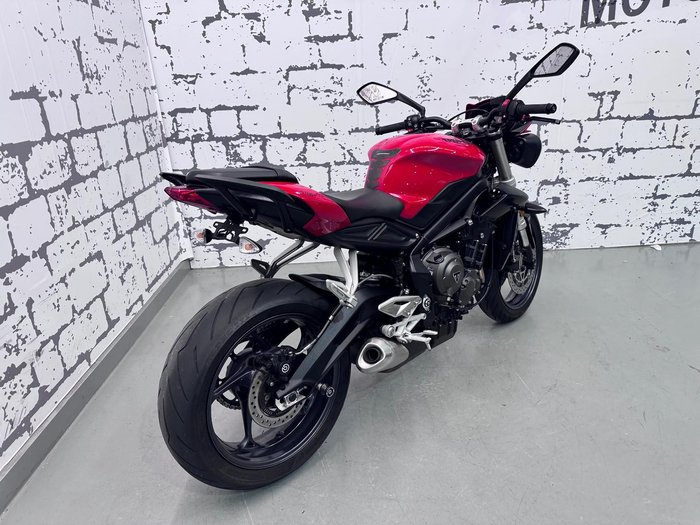 2018 Triumph Street Triple S Street Triple Red
