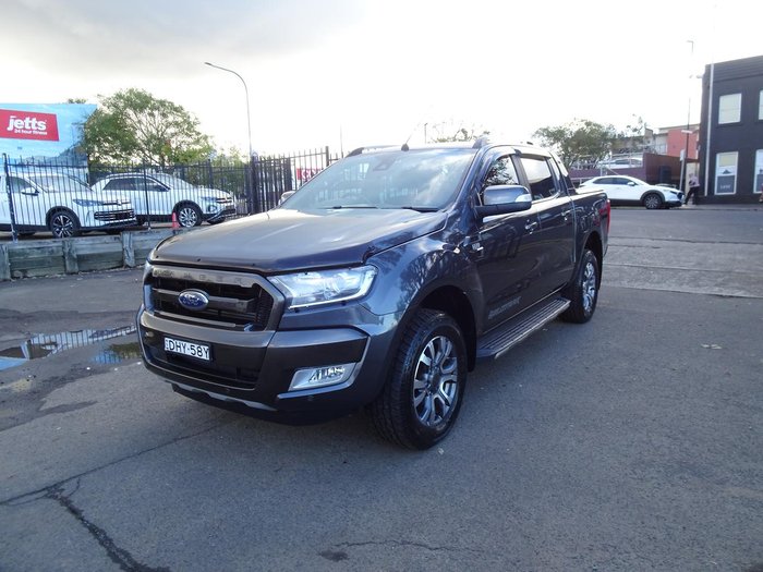 2016 Ford Ranger Wildtrak PX MkII 4X4 Dual Range Meteor Grey