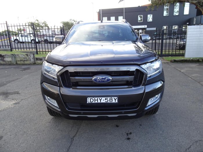 2016 Ford Ranger Wildtrak PX MkII 4X4 Dual Range Meteor Grey