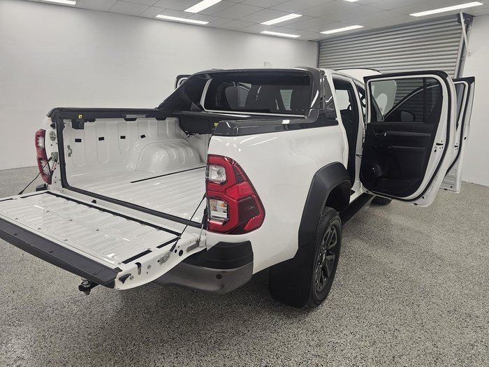2024 Toyota Hilux Rogue 48V GUN126R 4X4 Dual Range Glacier White