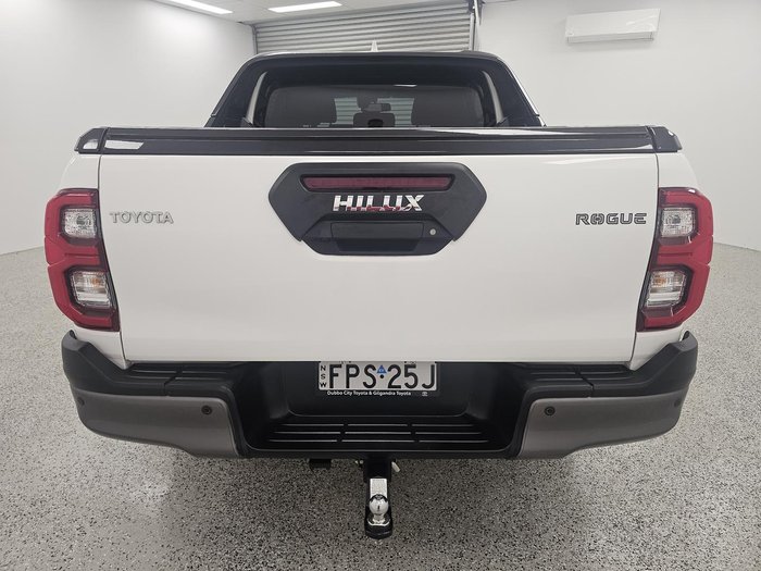 2024 Toyota Hilux Rogue 48V GUN126R 4X4 Dual Range Glacier White