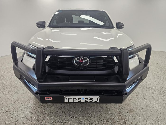 2024 Toyota Hilux Rogue 48V GUN126R 4X4 Dual Range Glacier White