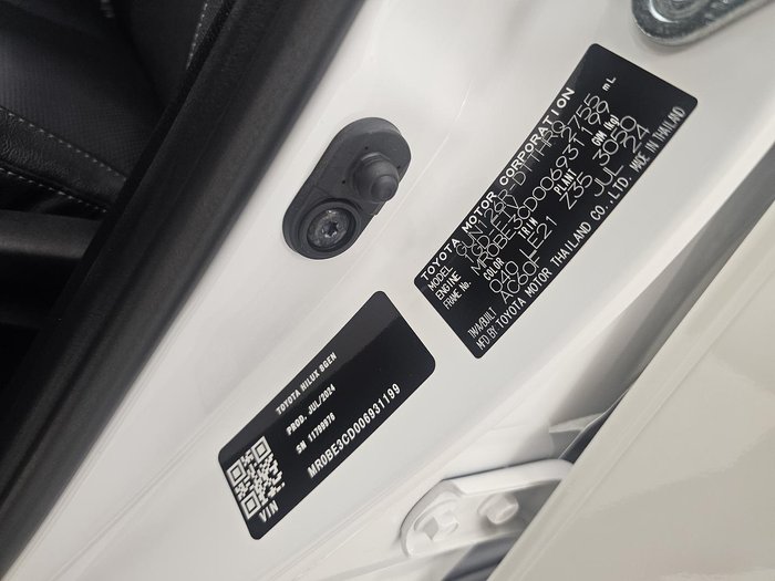 2024 Toyota Hilux Rogue 48V GUN126R 4X4 Dual Range Glacier White