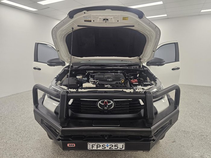 2024 Toyota Hilux Rogue 48V GUN126R 4X4 Dual Range Glacier White