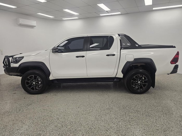 2024 Toyota Hilux Rogue 48V GUN126R 4X4 Dual Range Glacier White