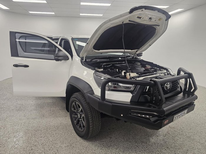 2024 Toyota Hilux Rogue 48V GUN126R 4X4 Dual Range Glacier White